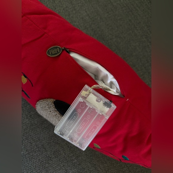 Pier 1 Red Reindeer Holiday Pillow - Picture 4 of 6